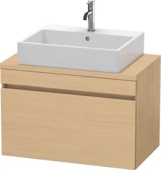 Duravit DuraStyle Konsolenwaschtischunterbau wandhängend Natur Eiche Matt 800x478x512 mm - DS5302030 DS530203030