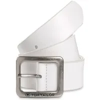 TOM TAILOR Ledergürtel Belts TTEVE Ledergürtel mit abgerundeter Dornschließe