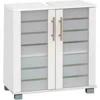 Schildmeyer Waschbeckenunterschrank Nikosia, Waschbeckenunterschrank, Made in Germany, B: 60 cm Solide Verarbeitung - Dieses Produkt ist in Deutschland gefertigt