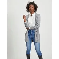 Vila Strickjacke VIRIL OPEN L/S KNIT CARDIGAN - NOOS Viskosemischung, regular fit