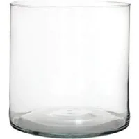 Hakbijl Glass Dekovase ZYLINDER, Hot Cut