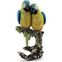 Figurendiscounter Gartenfigur Dekofigur Papagei 40 cm bunt