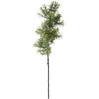 Kunstblume Rosmarinzweig 60 cm Kunstpflanze Flora, HTI-Living, Höhe 60 cm, Kunstblume Dekoration