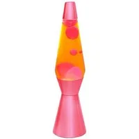 I-TOTAL Lavalampe I-TOTAL® Lavalampe Magie Lavaspektakel Spaceship gelb rot