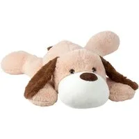 Geschenkestadl Kuscheltier XXL Hund 100cm – weiches liegendes Plüschtier Kuscheln & Entspannen (100cm grosser Plüschhund), weicher XXL Hund