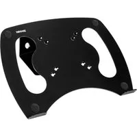 Duronic Monitorständer, (DML1 BK Laptophalterung, Fläche 32x24,2cm, Belastbarkeit 8kg)