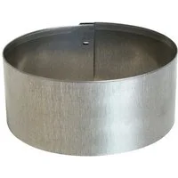 Bellissa Rasenkante Metall verzinkt rund Ø30 H:13 cm Baumring Rasenbegrenzung Pflanzring