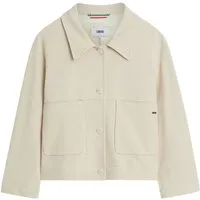 Cinque Jackenblazer natur,Casual,Polyamid,Unifarben,Umlegekragen,Lang,Regular Fit