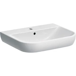 Geberit Smyle Waschtisch, 60x48cm mit Hahnloch, mit Überlauf, 500228011 500228011