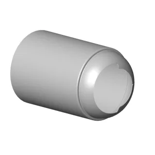 Dornbracht Haube Ersatzteile 092830037 D. 50 x 76,8 mm Schwarz matt 092830037-33