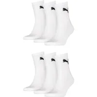 PUMA Sportsocken Puma Kurzsocken Unisex Sportsocken, 6er Pack - Short Crew Socks (6er Pack)