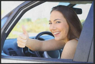 Fussmatte Fahrlehrer 6349 | Größe: 60 cm x 45 cm
