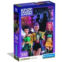 Clementoni® Puzzle High Quality Collection Compact K-Pop Demon Hunters, 500 Puzzleteile, Made in Europe