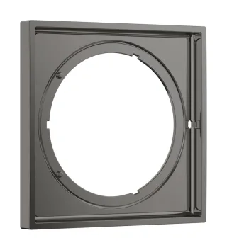 Hansgrohe Verlängerungsrosette AXOR ShowerSelect ID eckig 5 mm polished black chrome, 13641330 13641330