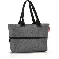 REISENTHEL® Shopper e1, Einkaufstasche, 50 x 26,5 x 16,5 cm (1-tlg), Seitlich umlaufender Reißverschluss vergrößert das Volumen der Tasche