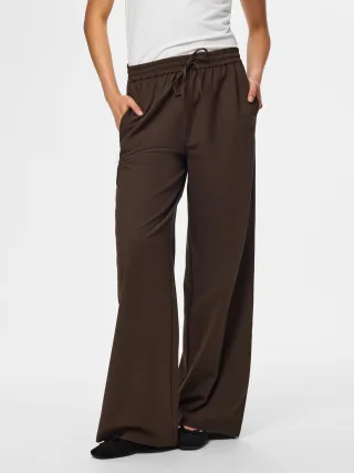 PIECES - PCBOSELLA HW WIDE PANT NOOS BC - Gr. - XL
