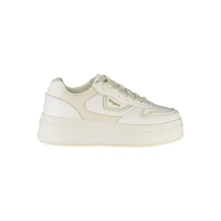 Blauer Bianco Polyurethan Damen Sneaker