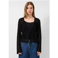 QS Langarmshirt T-Shirt Shirtjacke