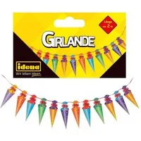 Idena Girlande Idena Girlande Schulstart 12 Schultüten FSC-Mix