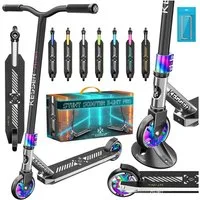 KESSER Scooter, Stunt Scooter X-Limit-Pro 360° Lenkung Funscooter Stuntscooter