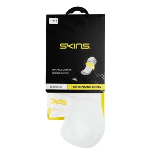 Skins - Sneaker-Socken für Herren/Damen Unisex (Weiß)