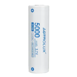 Astrolux® C2150 5000mAh 3C 3.7V 21700 Li-ion Battery Unprotected 15A High Performance Rechargeable Lithium Power Cell Fo