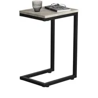 SoBuy Beistelltisch FBT87/44, C-Form, mobiler Kaffeetisch, Wohnzimmer Schlafzimmer, Betttisch Kaffeetisch Sofatisch Laptoptisch Pflegetisch
