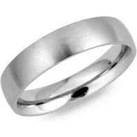 Unique Fingerring Schlichter Unique Ring Edelstahl matt rund 5mm R9145