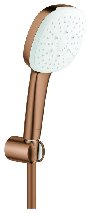 GROHE Wandhalterset Tempesta Cube 110, 27588_3 3 Strahl 7,4l warm sunset geb., 27588DL3 27588DL3