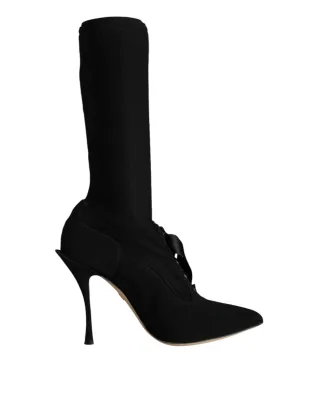 Stiefeletten mit spitzen Absätzen