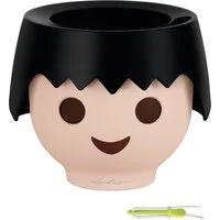 Lechuza® Blumentopf Lechuza Blumentopf Playmobil® Ojo Ø 21 cm raven