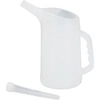 relaxdays Ölkanne mit Einfüllstutzen, 2 l, (1-St), 2 Liter
