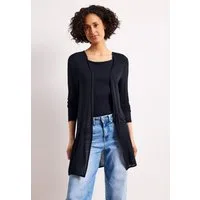 STREET ONE Longstrickjacke aus softer Viskose