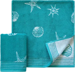 Dyckhoff Handtücher "Seashell" mit Muschelmuster