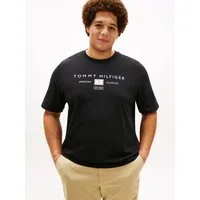 Tommy Hilfiger Big & Tall T-Shirt BT-BRAND LOVE MONO STACK Große Größen, aus Jersey mit Logo, normale Passform