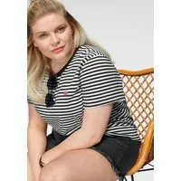 Levi's® Plus T-Shirt PL THE PERFECT im Streifendesign