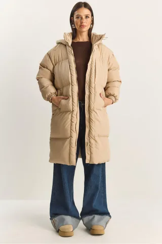 Kapuzensweatjacke mit langen Ärmeln und Taschen
