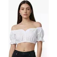 Ramona Lippert Dirndlbluse Laura weiß