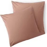 Blumtal Kissenbezüge aus gebürstetem Mikrofaser-Gewebe - Oeko-TEX zert. Kissenbezüge, (2 Stück), mit Reißverschluss oder Verschlusslasche