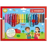 STABILO Filzstift STABILO Cappi Filzstift - 1 mm - 18er Set
