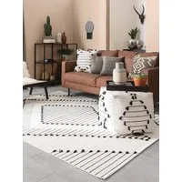 benuta Teppich Bo, rechteckig, Höhe: 5 mm, Kunstfaser, Berber, Ethno-Style, Wohnzimmer
