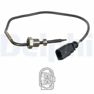 Delphi Abgastemperatursensor Audi A4 A5 A6 A8 Q5 Q7 VW Phaeton Touareg