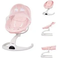Chipolino Babywippe Babywippe E-Sway Fernbedienung, Musik Bluetooth Plüschtiere Timer Gurt