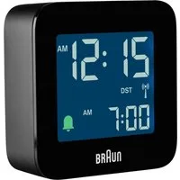 Braun Radiowecker Braun Uhren BC08B-DCF Funkwecker Uhren/Wecker Schwarz