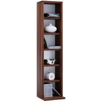 VCM Standregal Holz CD DVD Stand Aufbewahrung Deko Regal Elementa, 1-tlg., 92x21x20cm CD DVD Aufbewahrung, stehend
