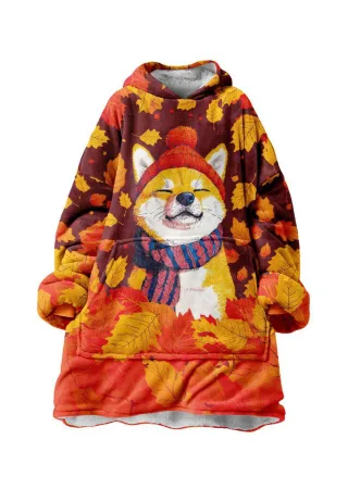 "Autumn Shiba" Kuschelpullover Huggie