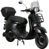 Alpha Motors Motorroller Adria, 50 ccm, 45 km/h, Euro 5, (inkl. Windschild und Topcase), mit Lenkerschloss und Windschild