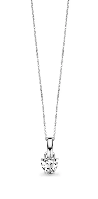 Orphelia Damen-Kette aus 925er Sterlingsilber mit Anhänger – Silber ZH-4691