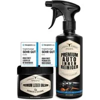 URBAN FOREST Auto Innenraum Reiniger 500ml+Leder Balsam für Auto Lederpflege 250ml Auto-Reinigungsmittel (2-St)