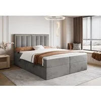 Lookway Boxspringbett AURELIA mit Bettkästen und Topper, mit Bettkasten und Topper